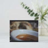 Carte Postale Espresso et cannelle (Debout devant)