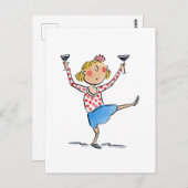 Carte Postale Espresso Martinis (Devant / Derrière)