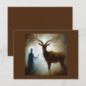 Carte Postale Esprit Animal Antelope 1 (Devant / Derrière)