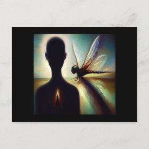 Carte Postale Esprit Animal Dragonfly 1