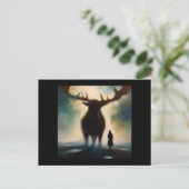 Carte Postale Esprit Animal Moose 2 (Debout devant)