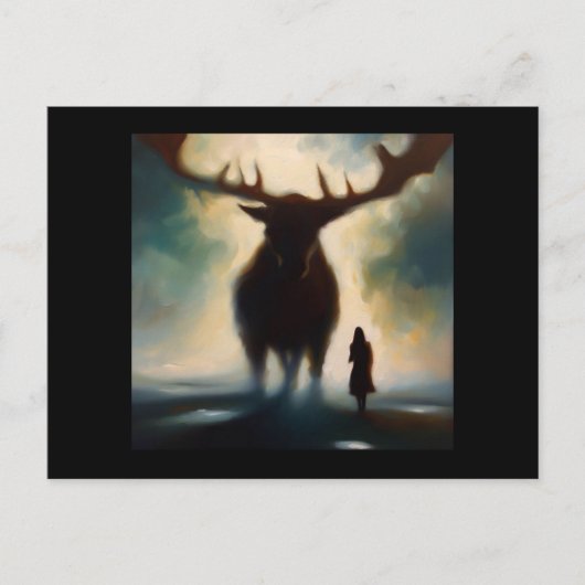 Carte Postale Esprit Animal Moose 2 (Devant)