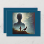 Carte Postale Esprit animal Moqueur 1 (Devant / Derrière)