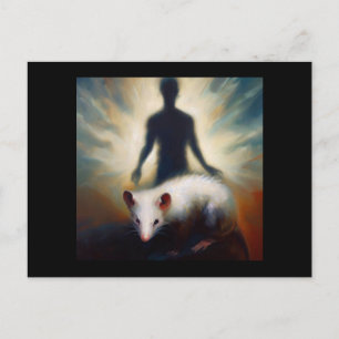 Carte Postale Esprit Animal Opossum 1