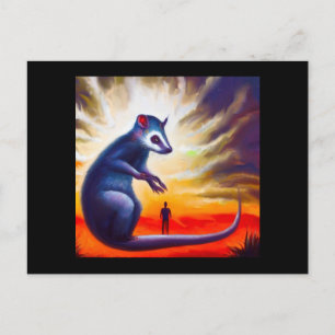 Carte Postale Esprit Animal Opossum 2