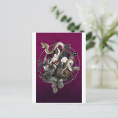 Carte Postale Esprit chinois du serpent de tortue (Debout devant)