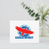 Carte Postale Esprit d'aigle (Debout devant)