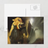 Carte Postale Esprit d'Amérique (Devant / Derrière)