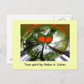 Carte Postale Esprit d'arbre (Devant / Derrière)