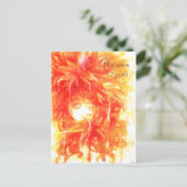 Carte Postale Esprit d'automne (Debout devant)