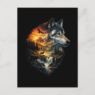 Carte Postale Esprit de la nature sauvage
