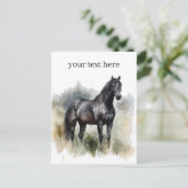 Carte Postale Esprit de l'étalon sauvage, coutume (Debout devant)