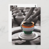 Carte Postale Esprit de l'Inde (Devant / Derrière)