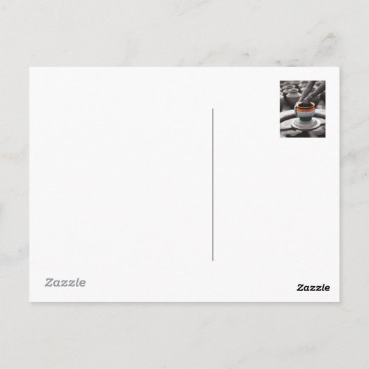 Carte Postale Esprit de l'Inde (Dos)