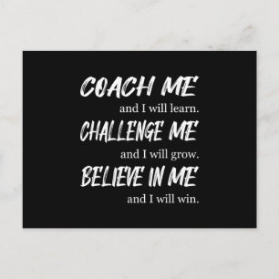 Carte Postale Esprit de travail d'équipe Job Awesome Team Player