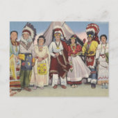 Carte Postale Esprit des plaines de l'Ouest (Devant)