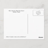 Carte Postale Esprit d'Hawaï (Dos)