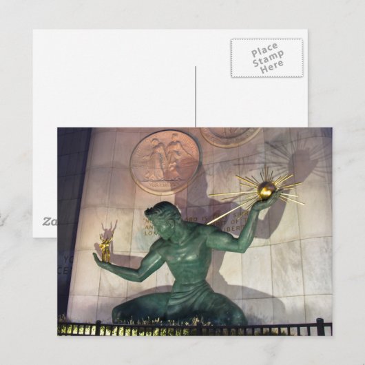 Carte Postale Esprit d'ombre (Devant / Derrière)