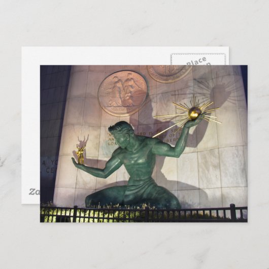 Carte Postale Esprit d'ombre (Devant / Derrière)