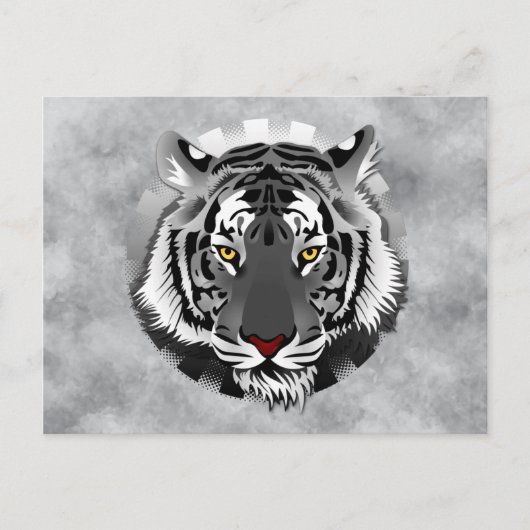 Carte Postale Esprit du tigre (Devant)