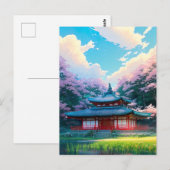 Carte Postale Esprit florissant du Japon (Devant / Derrière)