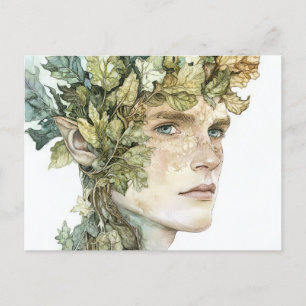 Carte Postale Esprit forestier