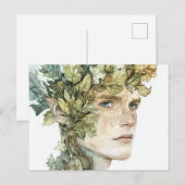 Carte Postale Esprit forestier (Devant / Derrière)