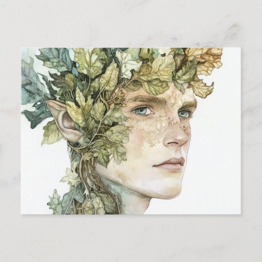 Carte Postale Esprit forestier (Devant)