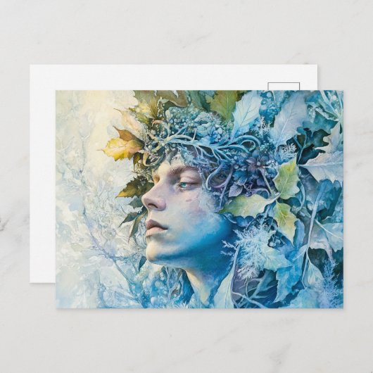 Carte Postale Esprit forestier (Devant / Derrière)