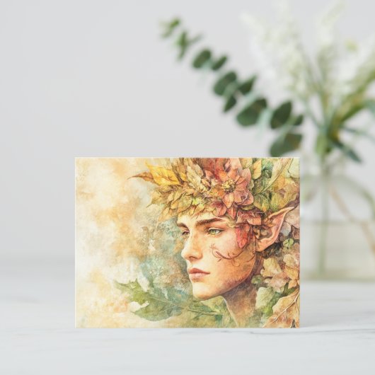 Carte Postale Esprit forestier (Debout devant)