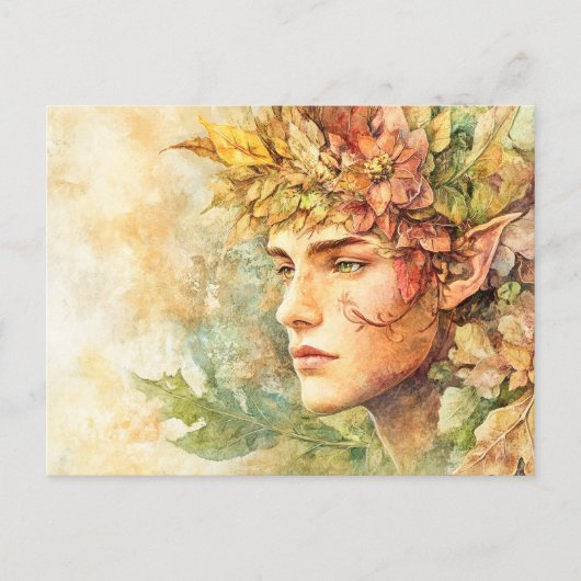 Carte Postale Esprit forestier (Devant)