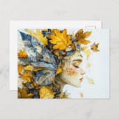 Carte Postale Esprit forestier (Devant / Derrière)