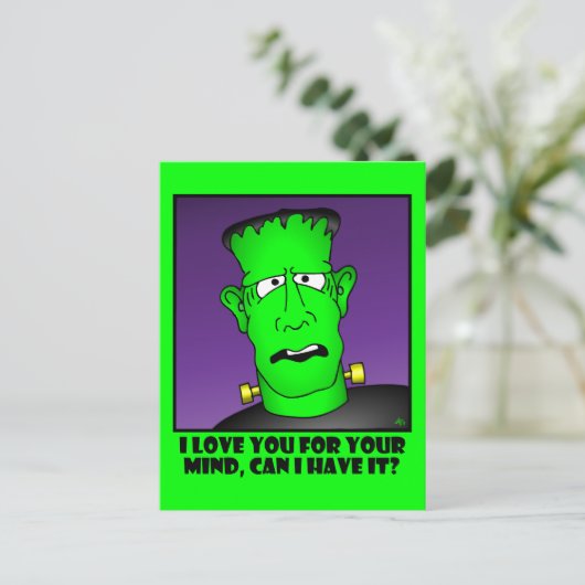 CARTE POSTALE ESPRIT FRANKENSTEIN 2 (Debout devant)