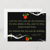 Carte Postale Esprit fruité (Devant / Derrière)