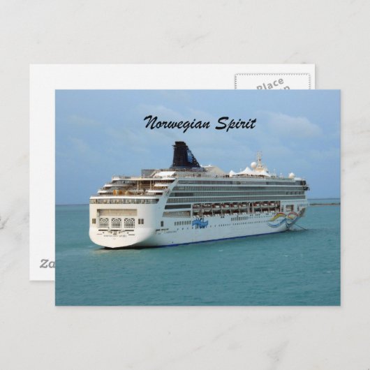 Carte Postale Esprit norvégien (Devant / Derrière)