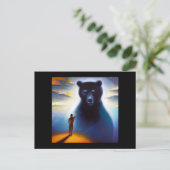 Carte Postale Esprit Ours animal 2 (Debout devant)