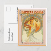 Carte postale - Esprits Dores Art Nouveau (Devant / Derrière)
