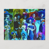 Carte Postale Esquelettes (Devant)