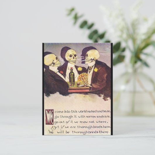 Carte Postale Esquisse (Debout devant)