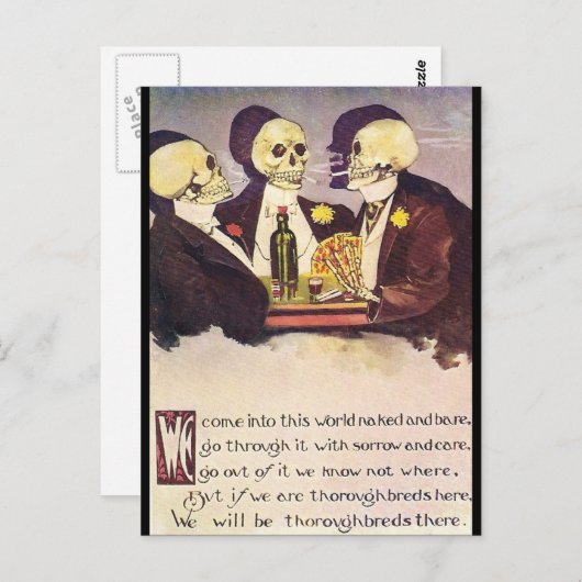 Carte Postale Esquisse (Devant / Derrière)