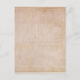 Carte Postale Esquisse architecturale