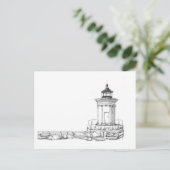 Carte Postale Esquisse de lumière de bogue (Debout devant)