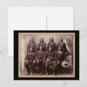 Carte Postale Essai de nombreux chevaux 1890 (Devant / Derrière)