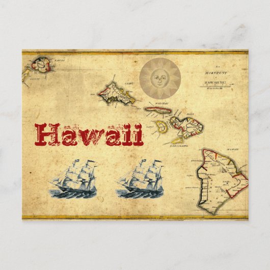 Carte Postale Essai d'Hawaï (Devant)