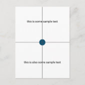 Carte Postale essai échantillon (Devant)