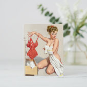 Carte Postale Essaie de repérer (Debout devant)