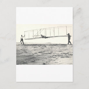 Carte Postale Essais de planeur des frères Wright
