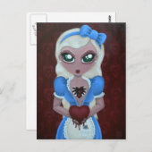 Carte Postale Essayez de toucher mon coeur (Devant / Derrière)