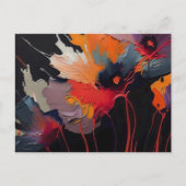 Carte Postale Essence du jardin I – Expression nocturne (Devant)