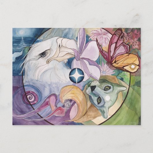 Carte postale : "Essence Wheel" (Devant)